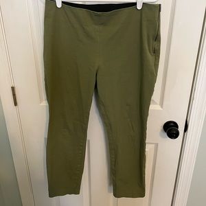A New Day green stretch ankle pants
